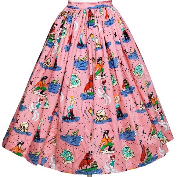 Pinup Couture Peter Pan neverland Jenny skirt - Picture 1 of 6